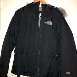 North face coat.